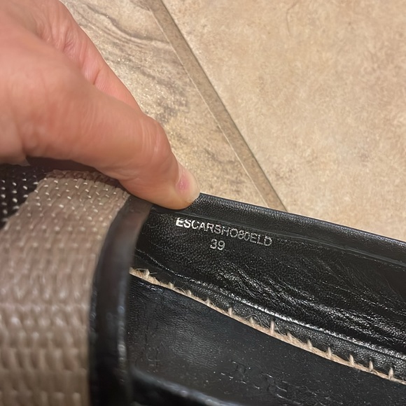 BURBERRY  STRIPPED WOVEN HODGESON ESPADRILLES FLATS - Picture 7 of 7